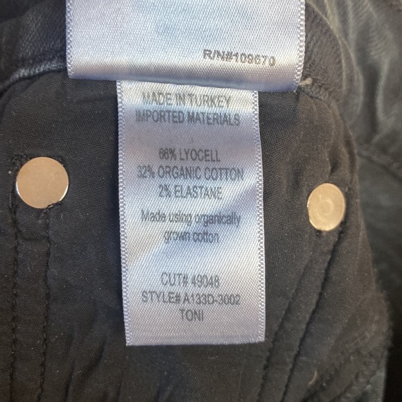 Agolde Ankle High Rise Raw Hem Jeans 27 - Picture 6 of 6